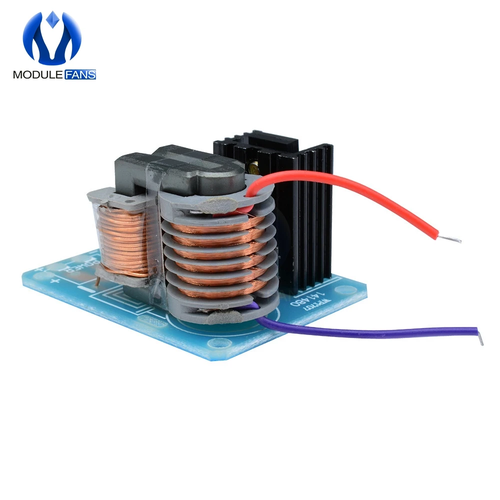 15KV High Frequency DC High Voltage Arc Ignition Generator Inverter Boost Step Up 18650 DIY Kit U Core Transformer Suite 3.7V image 5