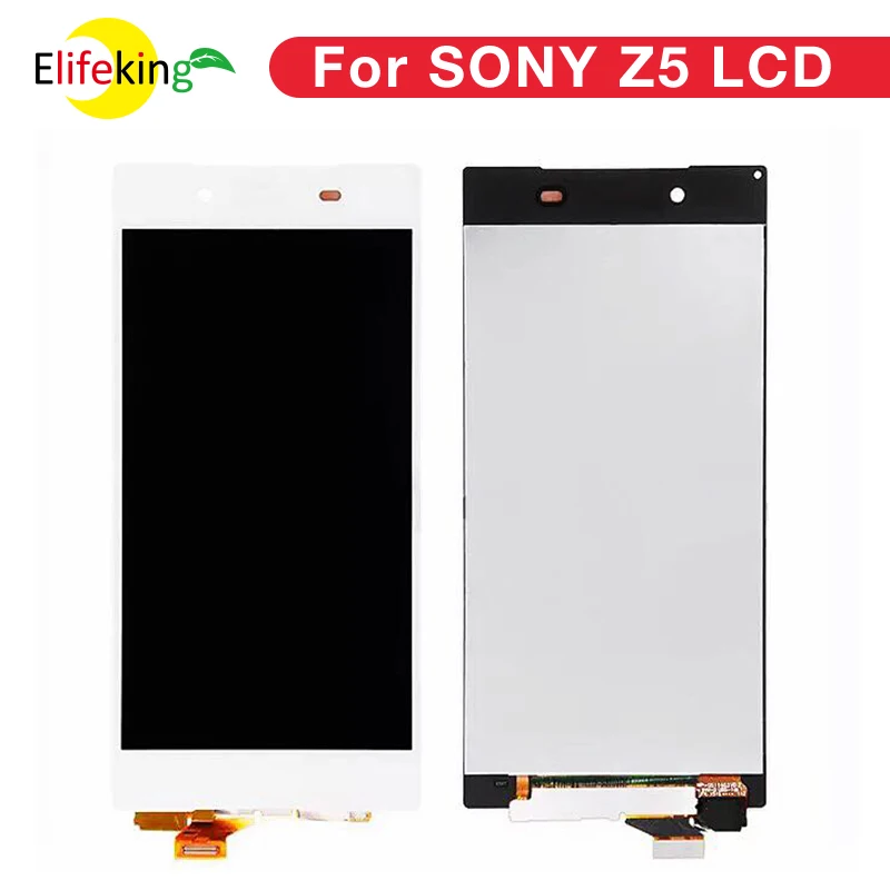 

Original LCD Display For Sony Xperia Z5 E6603 E6633 E6653 E6683 Touch Screen Digitizer Assembly with Frame+Free Tools LCD Parts