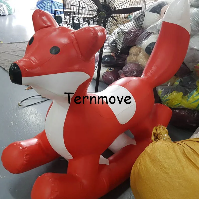 

Cartoon Inflatable fox Bouncing Animals Rocking Horse,Ride On Pony Hop, Inflatable Pony Horse hobbyhorse Air Rocking horse