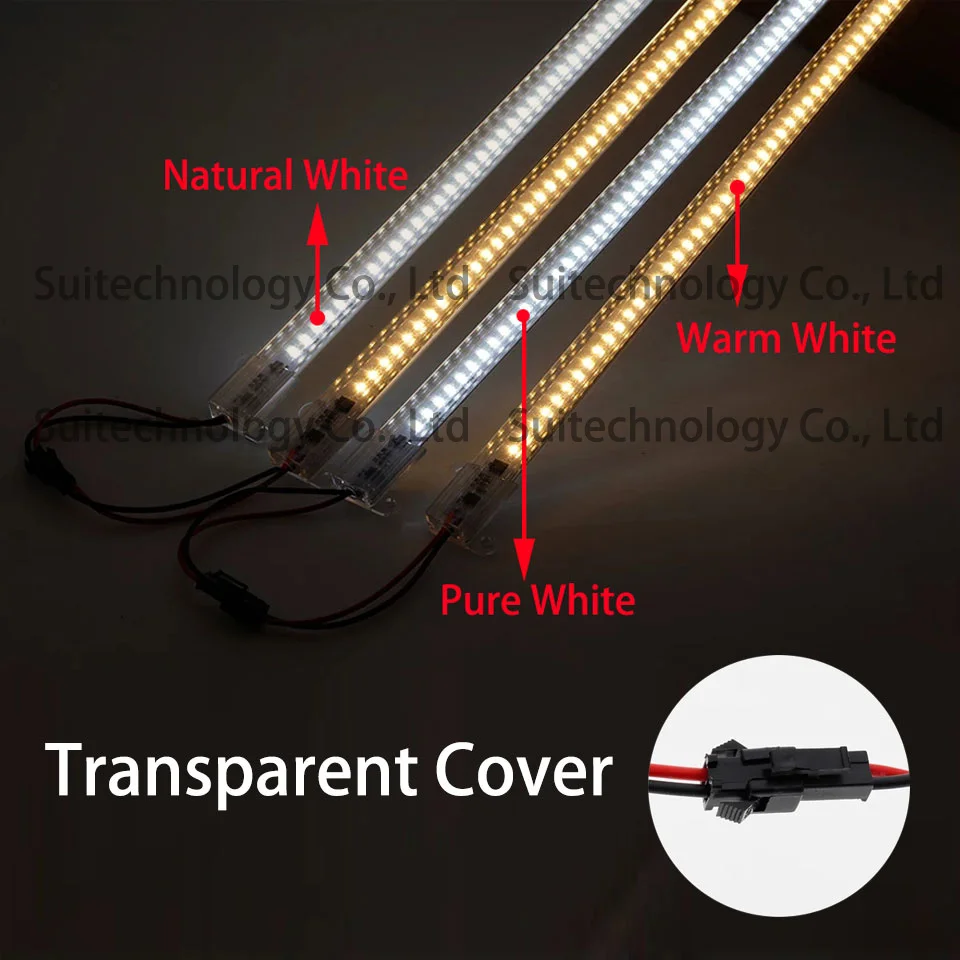 5pcs LED Bar Lights AC220V 40cm 36LEDs LED Tube Light SMD2835 LED Rigid Strip For DIY Showcase light Kitchen Cabinet Light