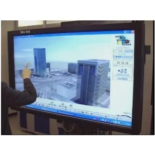 80 Inch IR Touch Screen Panel USB Touch Panel real 10 Poin Multi Touch Layar Overlay Kit Tanpa Kaca