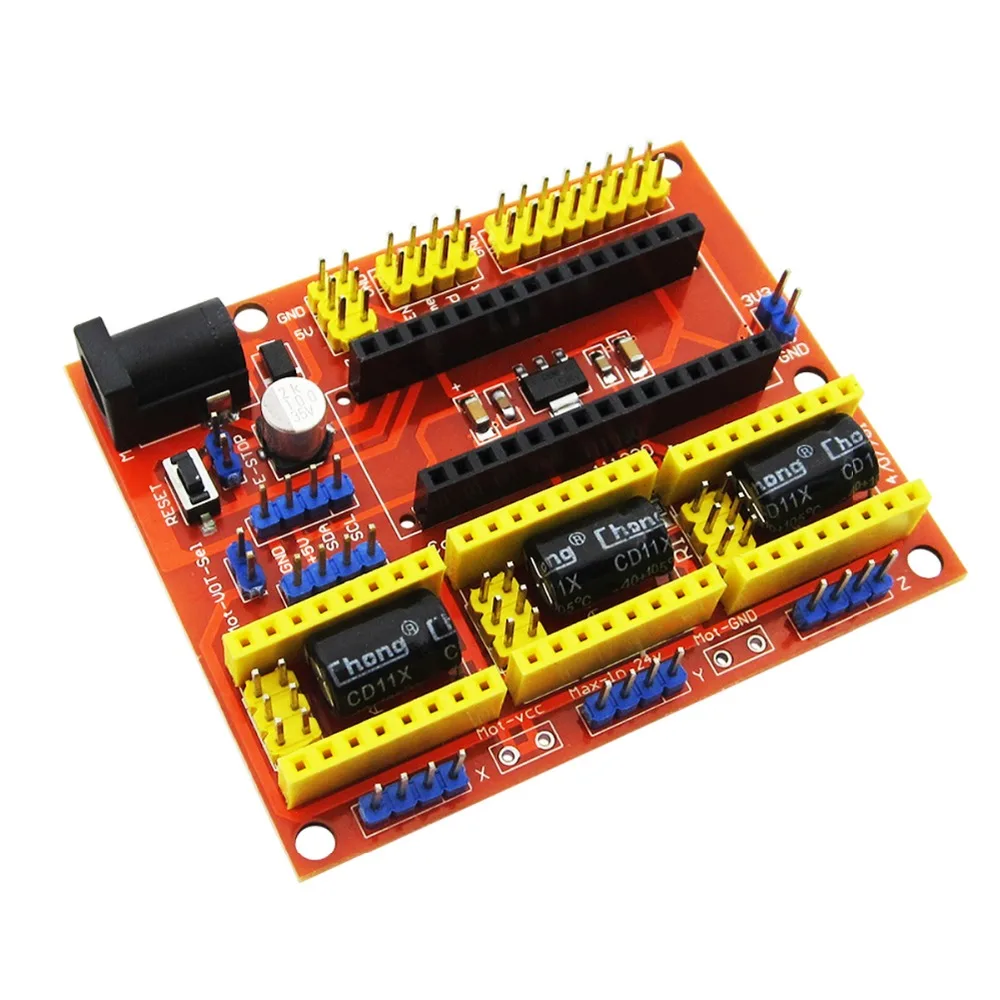 1เซ็ต3DV4 CNCโล่V4 +นาโน3.0 + 3ชิ้นA4988 R Eprap S Tepperไดรเวอร์ชุด