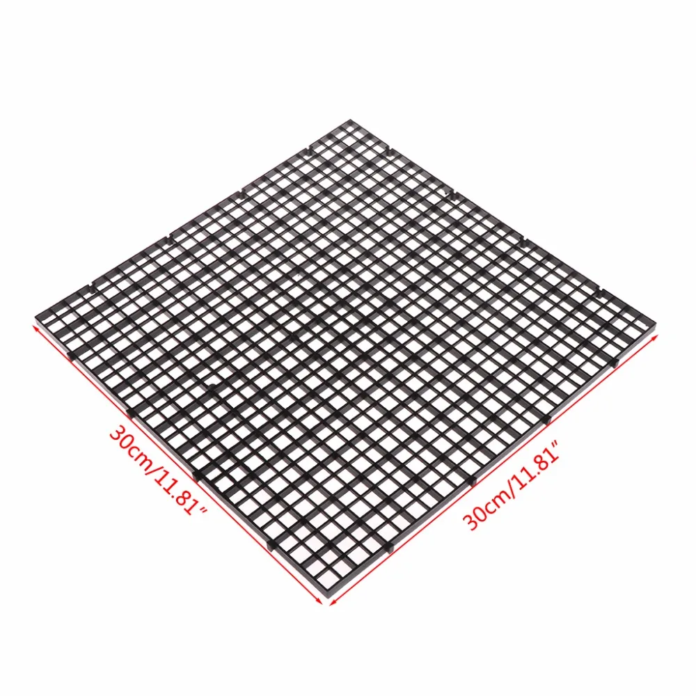 1pc 30x30cm Aquarium Fish Tank Isolation Divider Filter Patition Board Net Divider Holder Filter Accessories