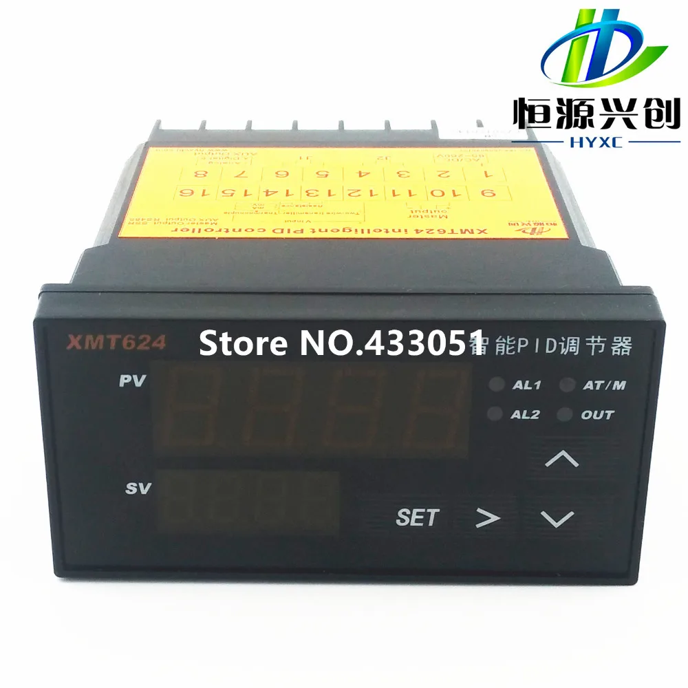 Intelligent PID controller/input 4~20 mA / 0 ~10 V/PT100/0-75 mv signal/RS485 communication output