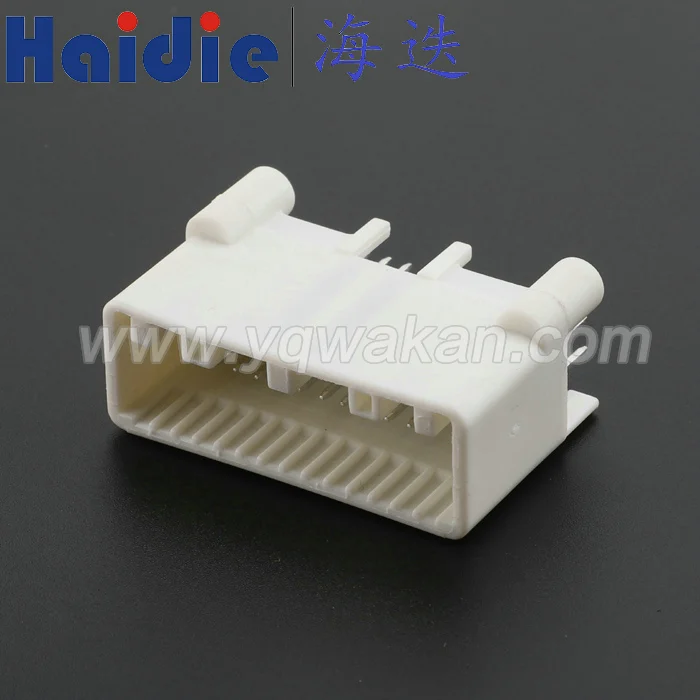 

1-50 sets 025 series 28 way 2.2mm pitch female 2-way PCB straight pin white 1565375-4