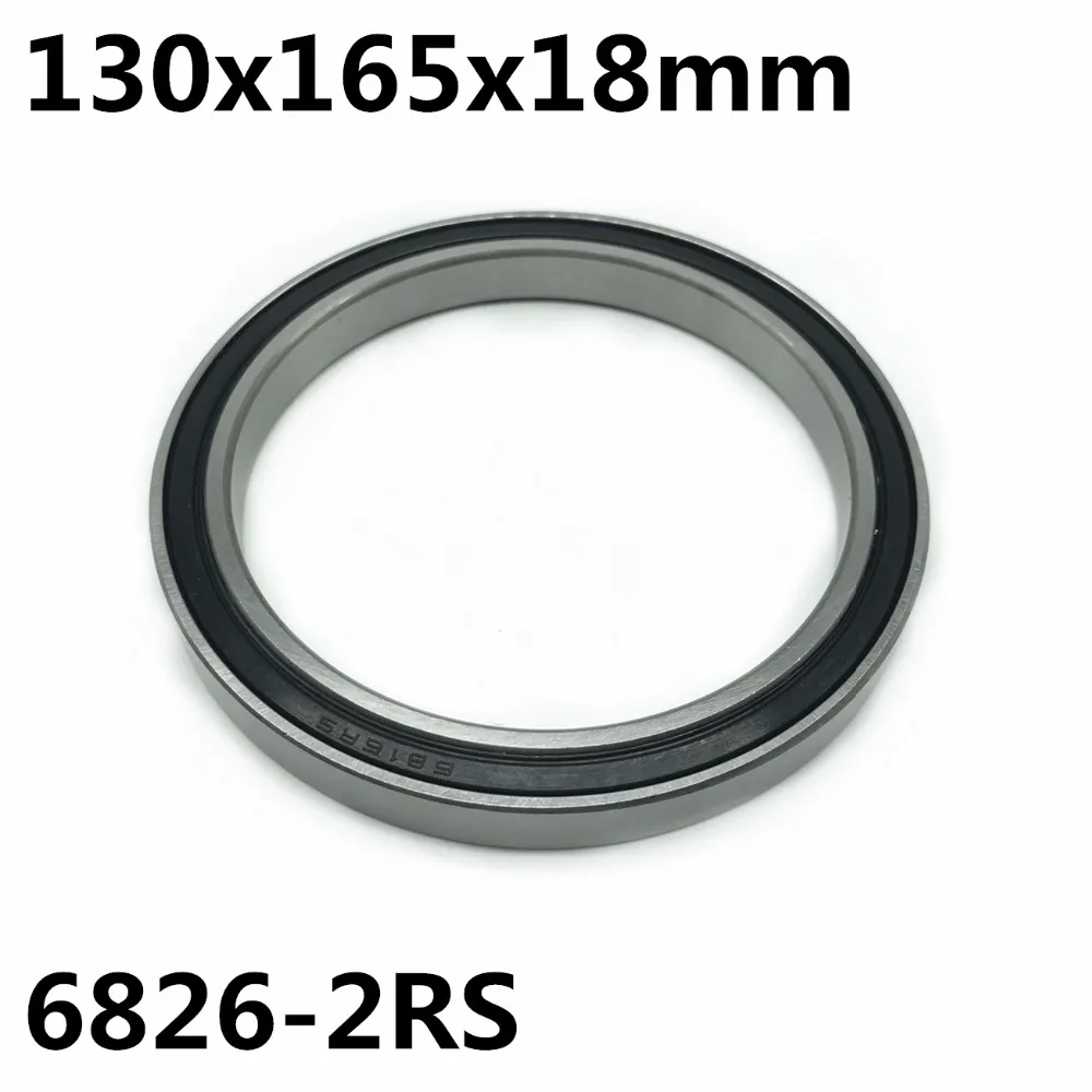 1pcs 6826-2RS 130x165x18 mm The high quality of ultra-thin deep groove ball bearings 6826RS 6826