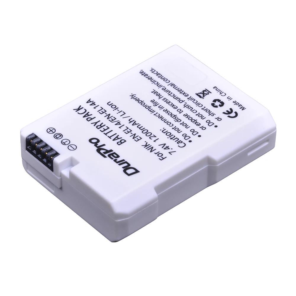 1200mAh EN-EL14 ENEL14 EN EL14 Battery for Nikon D300 D5300 D5200 D5100 D3300 D3200 D3100 for COOLPIX P7100 P7200 P7700