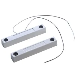 NC NO Wired Metal Roller Shutter Door Magnetic Contact Reed Switch for gsm alarm system home office security