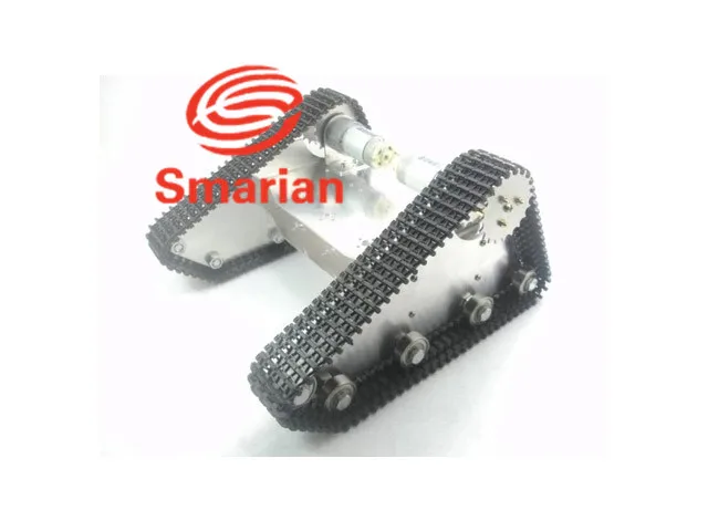 Official smarian Tank Car Chassis Crawler /high torque servos,metal structure,big load/robot parts for DIY/Mounting interface