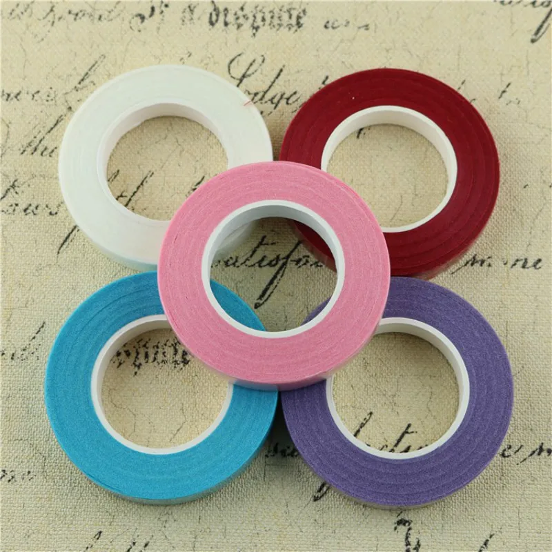 Paper for green tape handmade DIY paper tape flowers color tape