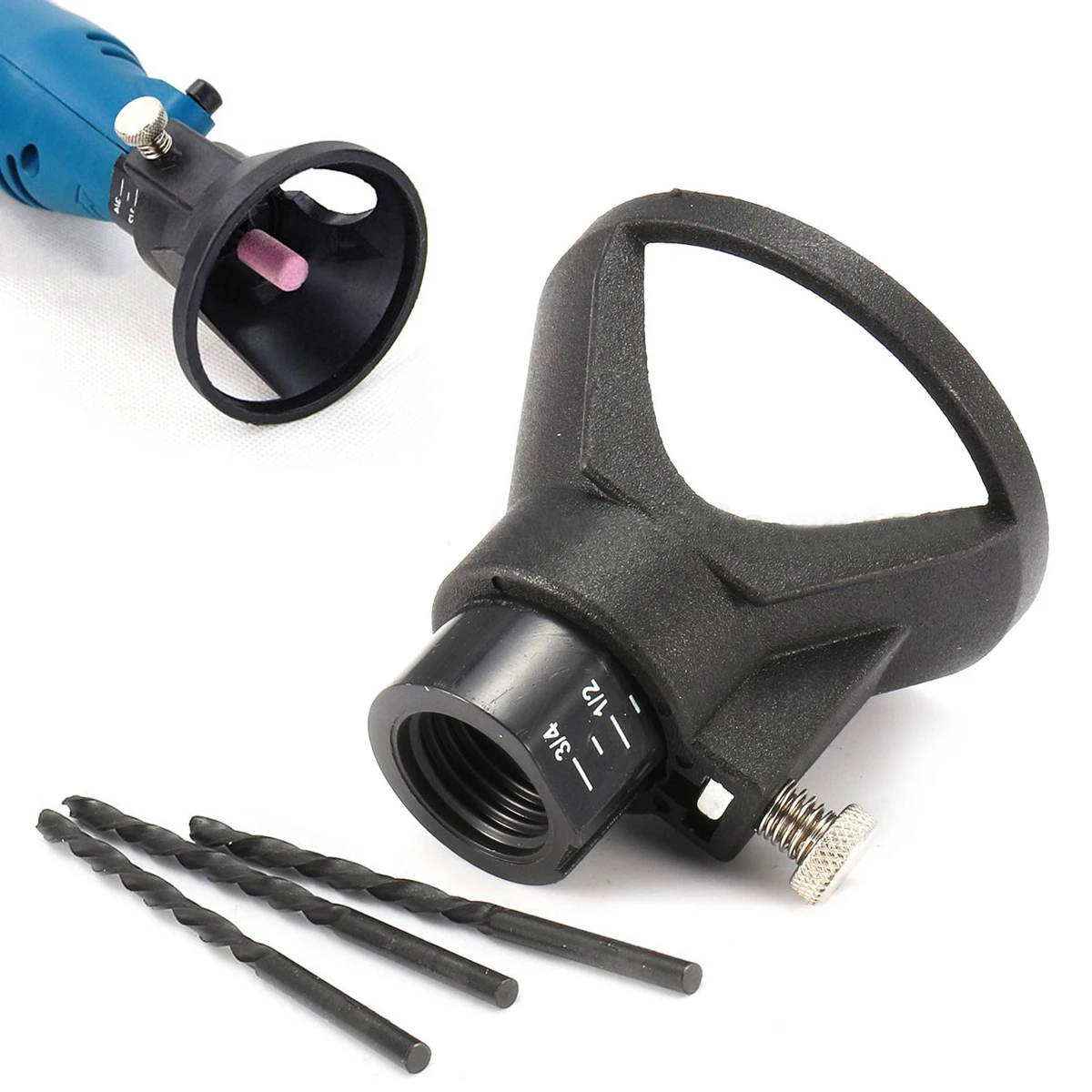 1Pc Rotary Tool Multifunctionele Snijden Gids Kit Bevestiging Met 3Pcs Boren