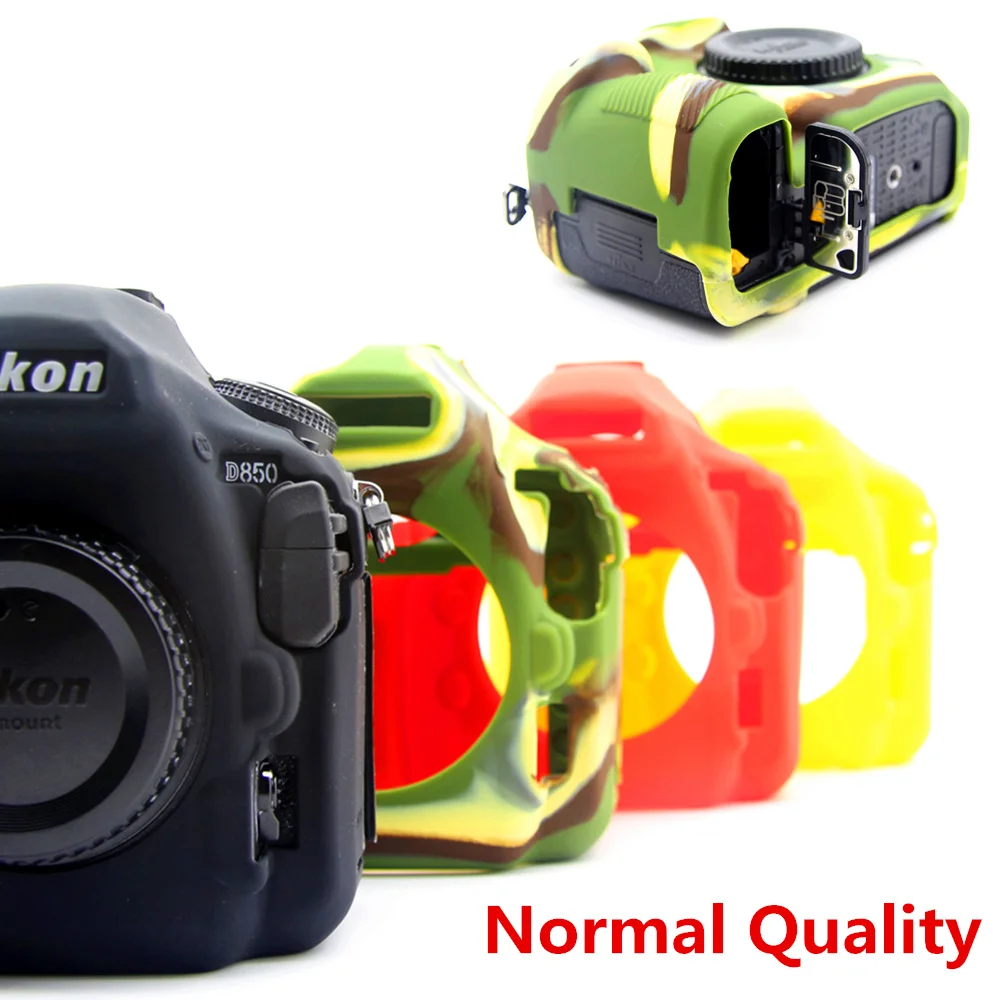 Cao Su Mềm Lưng Thân Bao Da Bảo Vệ Khung Da Cho Nikon D850 Máy Ảnh DSLR