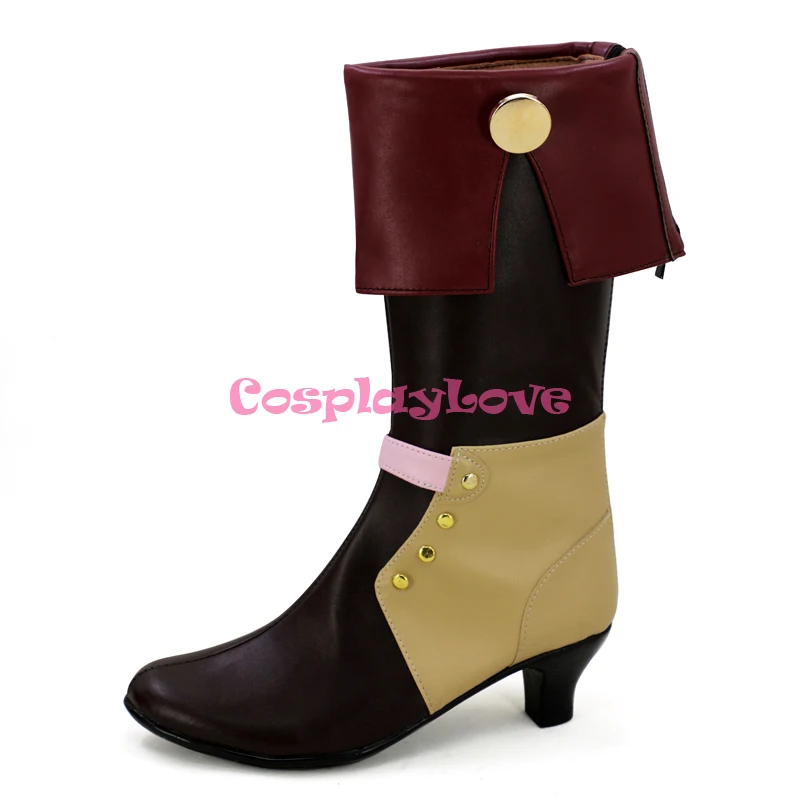 CosplayLove Idolish7 Cosplay Shoes Little Red Riding Hood OSAKA SOGO Cosplay Shoes Boots For Halloween Christmas