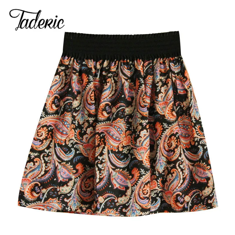 New Women girl Fashion high Waist chiffon elegant  Summer Mini Short Skirt Skater