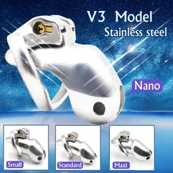 Chaste Bird New Arrival Nice Design 316 Stainless Steel HT V3 Handmade Chastity Device Cock Penis Ring Adult Sex Toys A380-SS