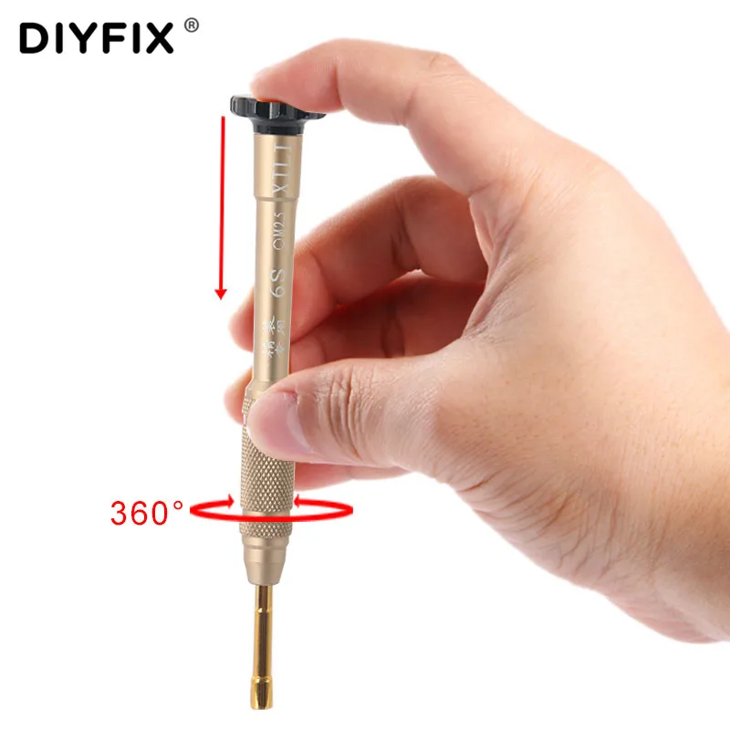 Прецизионная отвертка DIYFIX с шестигранной головкой 2,5 мм для iPhone 6S, средняя пластина, ремонтные ручные инструменты для материнской платы