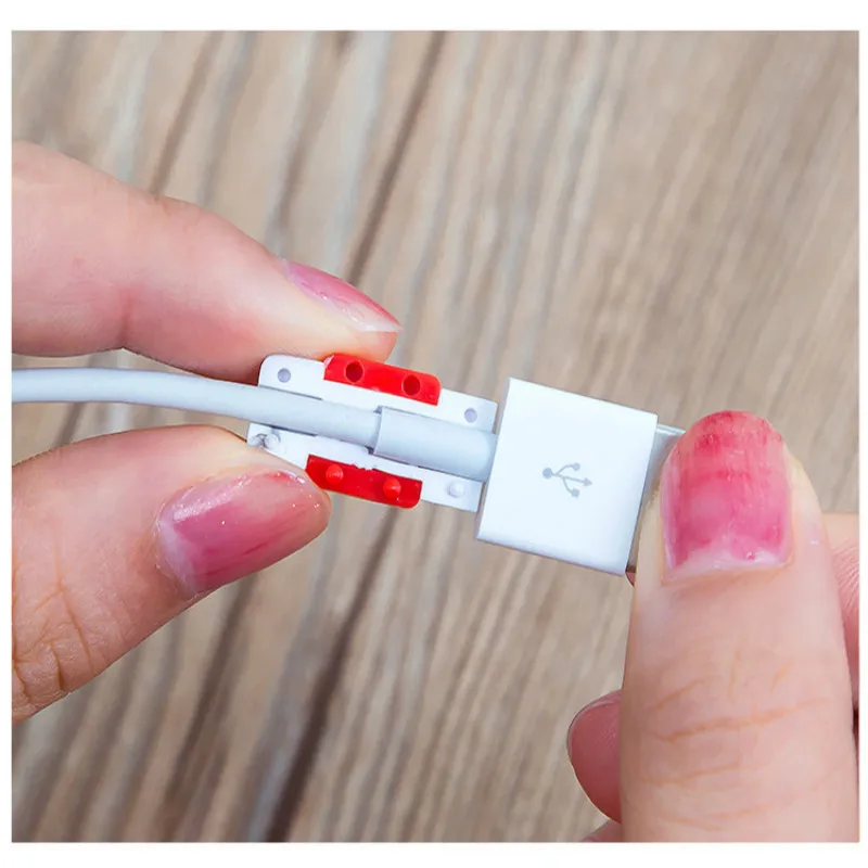 新しいケーブルプロテクター,データライン,色,コード保護ケース,長さのケーブルワインダーカバー,iPhone用USB充電ケーブル