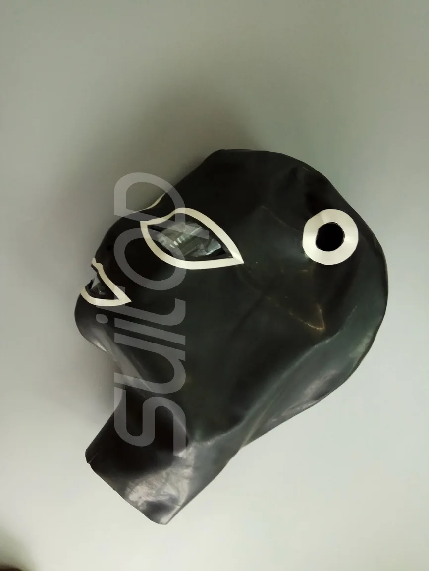 Suitop capuchas de látex para mujer