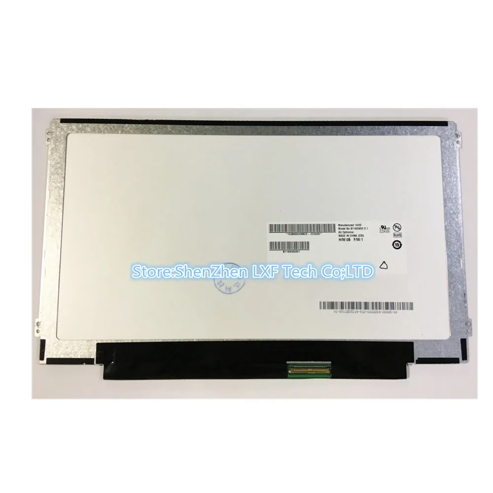 Polegada Lcd Tela Matriz B116xw03 V.0 Ltn116at04 N116bge-l42 Lp116wh2-tlc1 N116b6-l04 M116nwr1 40 Pin 11.6