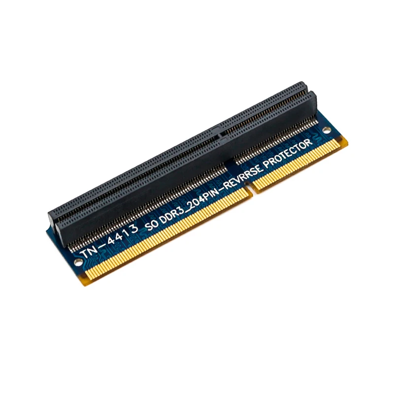 DDR3 SO DIMM Adapter Converter Card Raiser 204PIN DDR 3 Reverse Protector SO DIMM DDR3 Memory Ram Tester Post Card for Computer