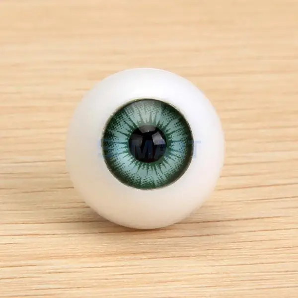 8 Pcs Round Acrylic Doll Eyes Eyeballs 16mm