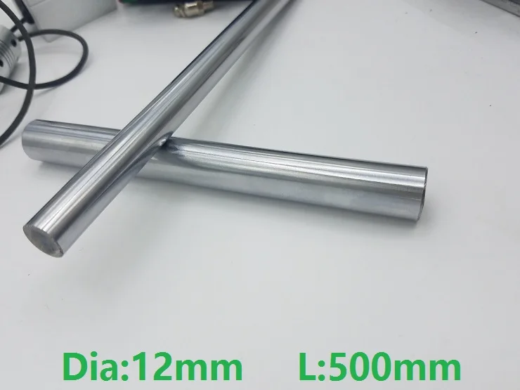 

30pcs/lot 12mm linear shaft 500mm long 12x500mm hardened linear shaft Rod Bar chromed plated linear shaft steel rod