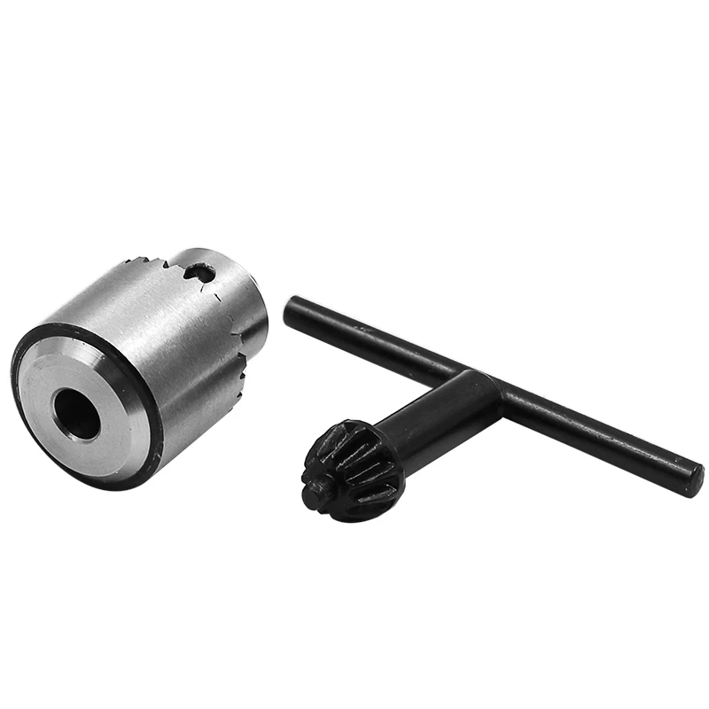 Mini Drill Chuck Key 0.3-4mm Mounted Lathe Chuck Pcb Mini Drill Press Applicable To Motor Shaft Connecting