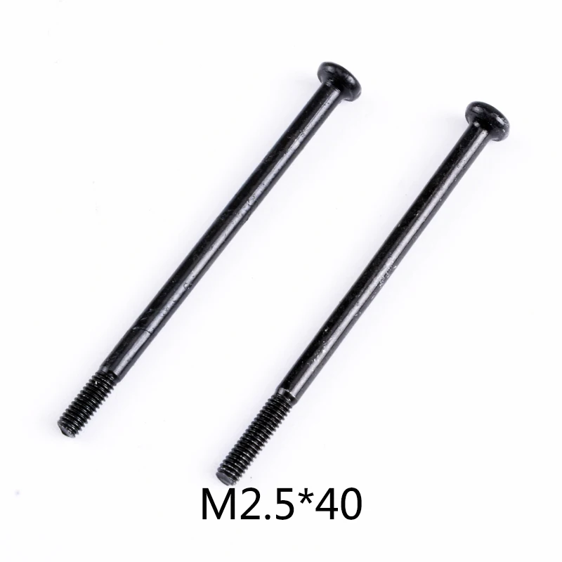 Wltoys Parts 12428 RC Car Spare Parts 12428-0096 Screw the lower haft steps M2.5*40 Upgrade Metal Parts Accessories