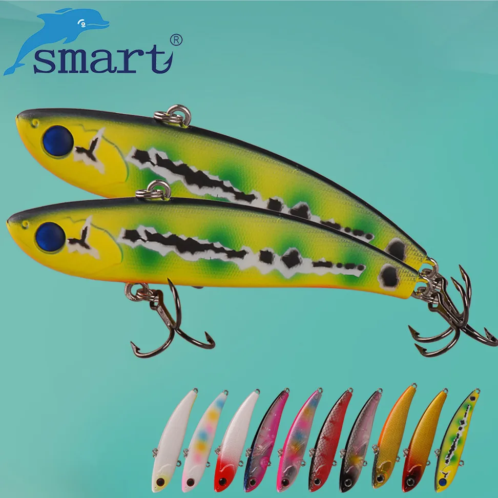 

SMART VIB Bait 7cm 13g Sinking Fishing Lures Iscas Artificiais Bait Pesca Saltwater Fishing Wobblers Vibration Hard Baits