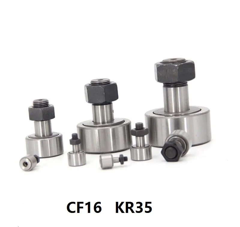 

5pcs/lot CF16 KR35 Cam follower Stud type track rollers Needle Bearings KRV35