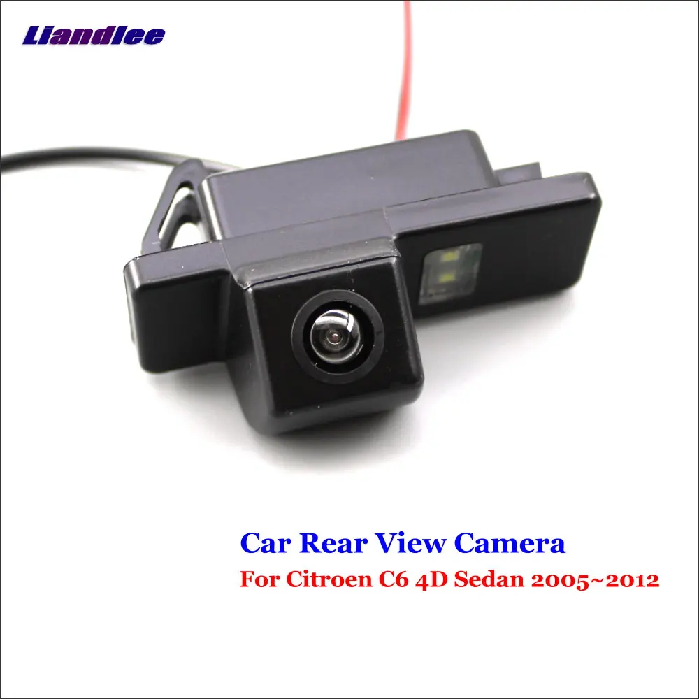 

For Citroen C6 4D Sedan 2005-2012 Car Backup Parking CameraRear View Reverse Integrated OEM HD CCD CAM Accessories