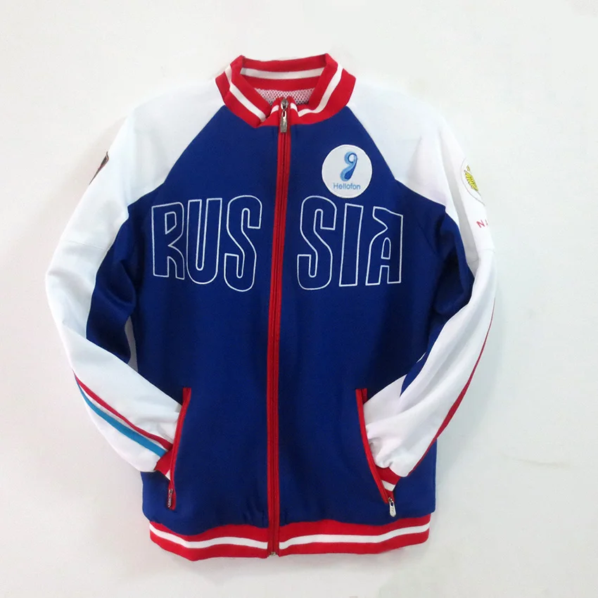 Yuri Plisetsky Cosplay Coat Jacket Halloween Christmas Party Uniform Costume Cosplay personalizza qualsiasi dimensione