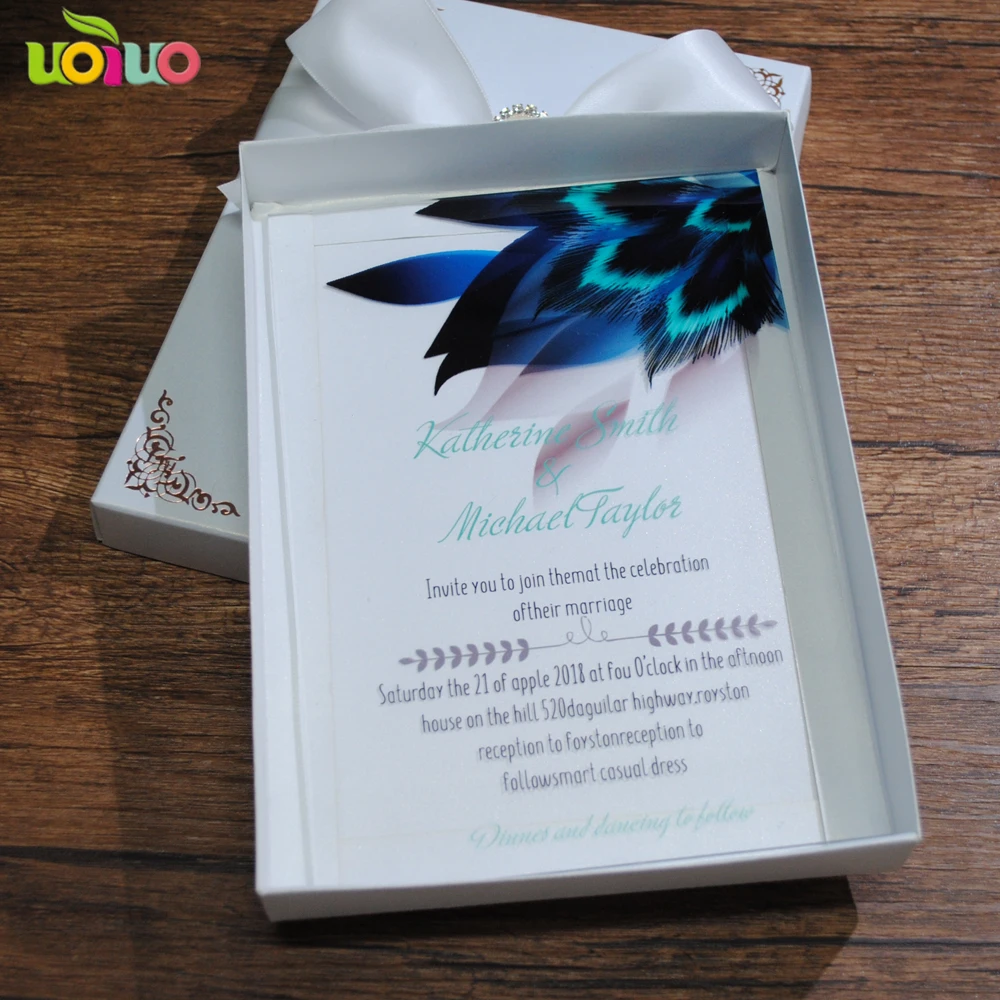 20pcs hot sell newest wedding and birthday invitation cards