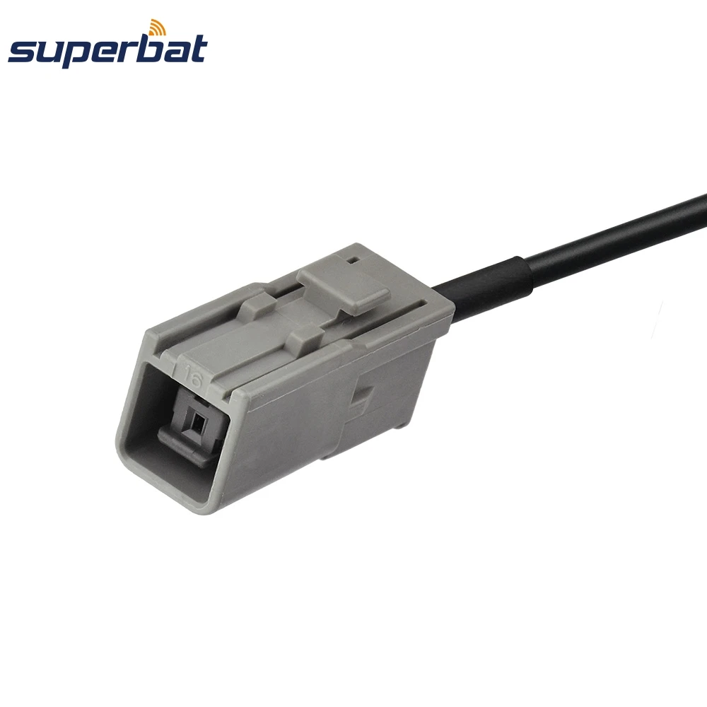 Superbat GPS/GSM Antennenadapterkabel RG174 15 cm Anschluss SMA-Buchse auf GT5-1S Buchse HSR gerade für Mercedes Command Alpine