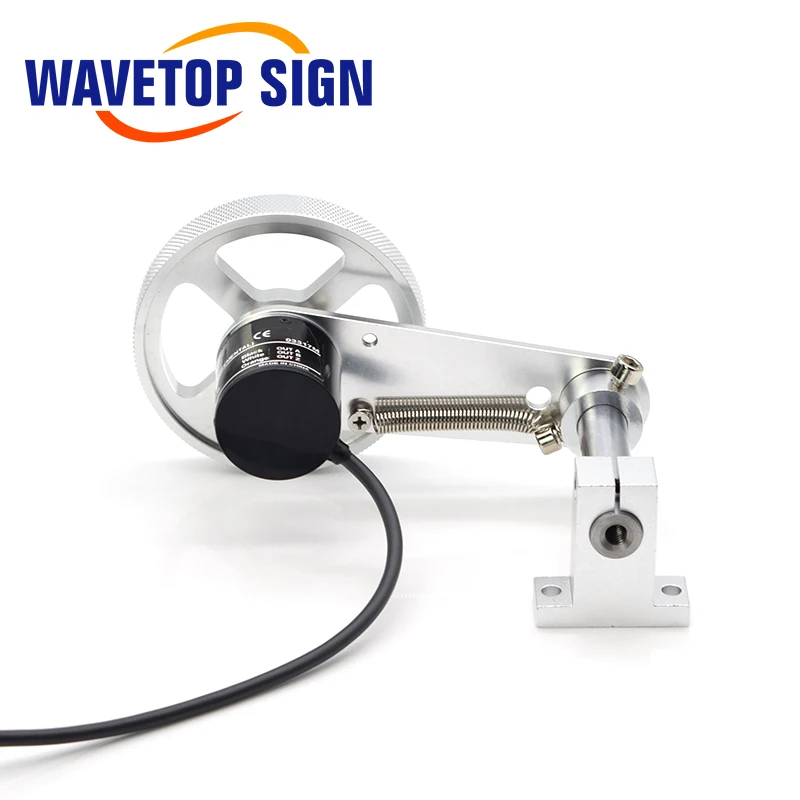 WaveTopSign-máquina de marcado láser, soporte codificador de impresora, línea de producción automatizada, máquina de marcado láser voladora, codificador, brazalete