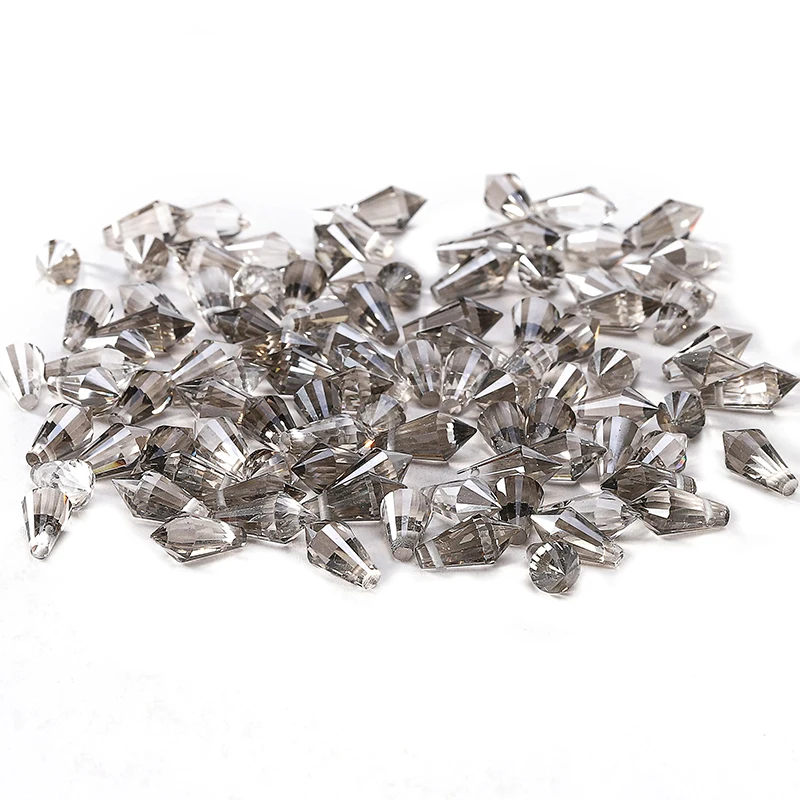 NEW Hemisphere Crystal Beads AB 10pcs 6mm Austria Crystal Hemisphere Semicircle Loose Beads For Jewelry Making C-5