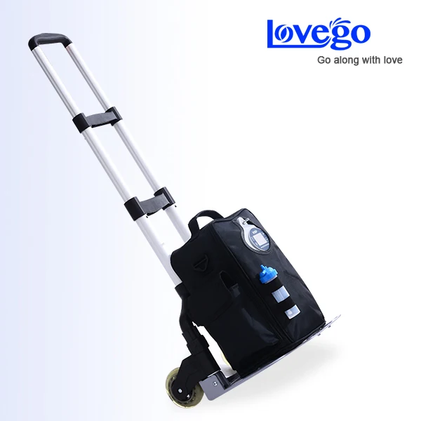 Oxygen cart for LoveGo portable oxygen concentrator LG101/LG102