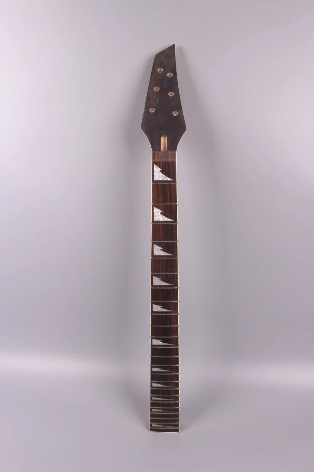 Electric guitar neck 24 fret 24.75 inch Locking nut  006 inlaid Rosewood Fretboard Bolt On