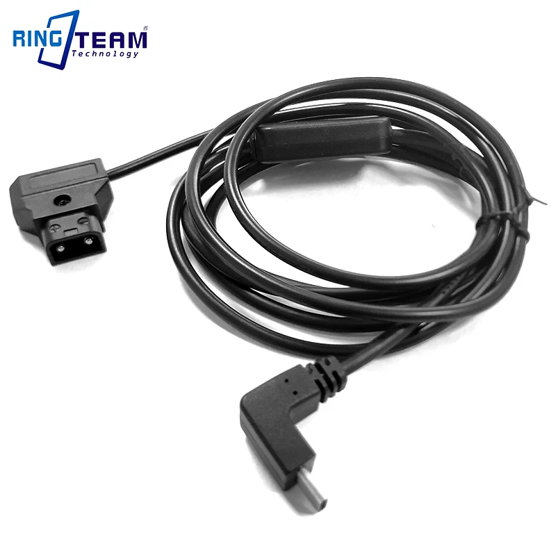 1.8M P-Tap D-Tap to Regulated Right-Angle USB Type-C Cable for GoPro HERO7 6 5 Black HERO 2018 (3')