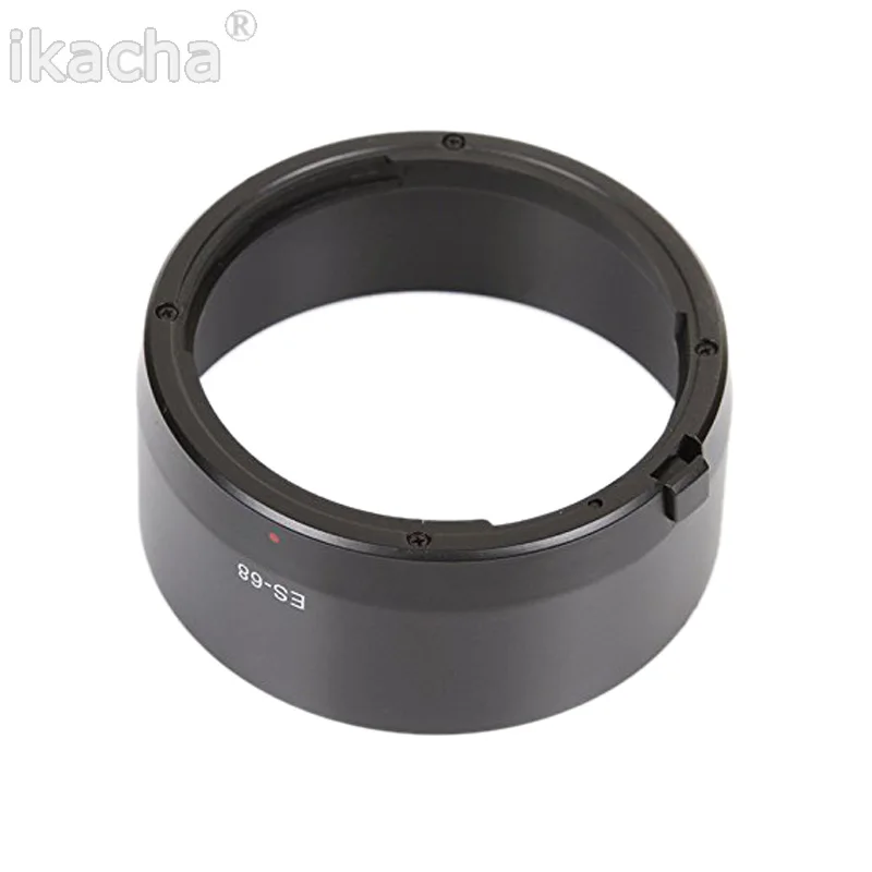 Black ES68 ES-68 Camera Lens Hood For Canon EOS EF 50mm f/1.8 STM 49mm Lens Protector Camera Accessories