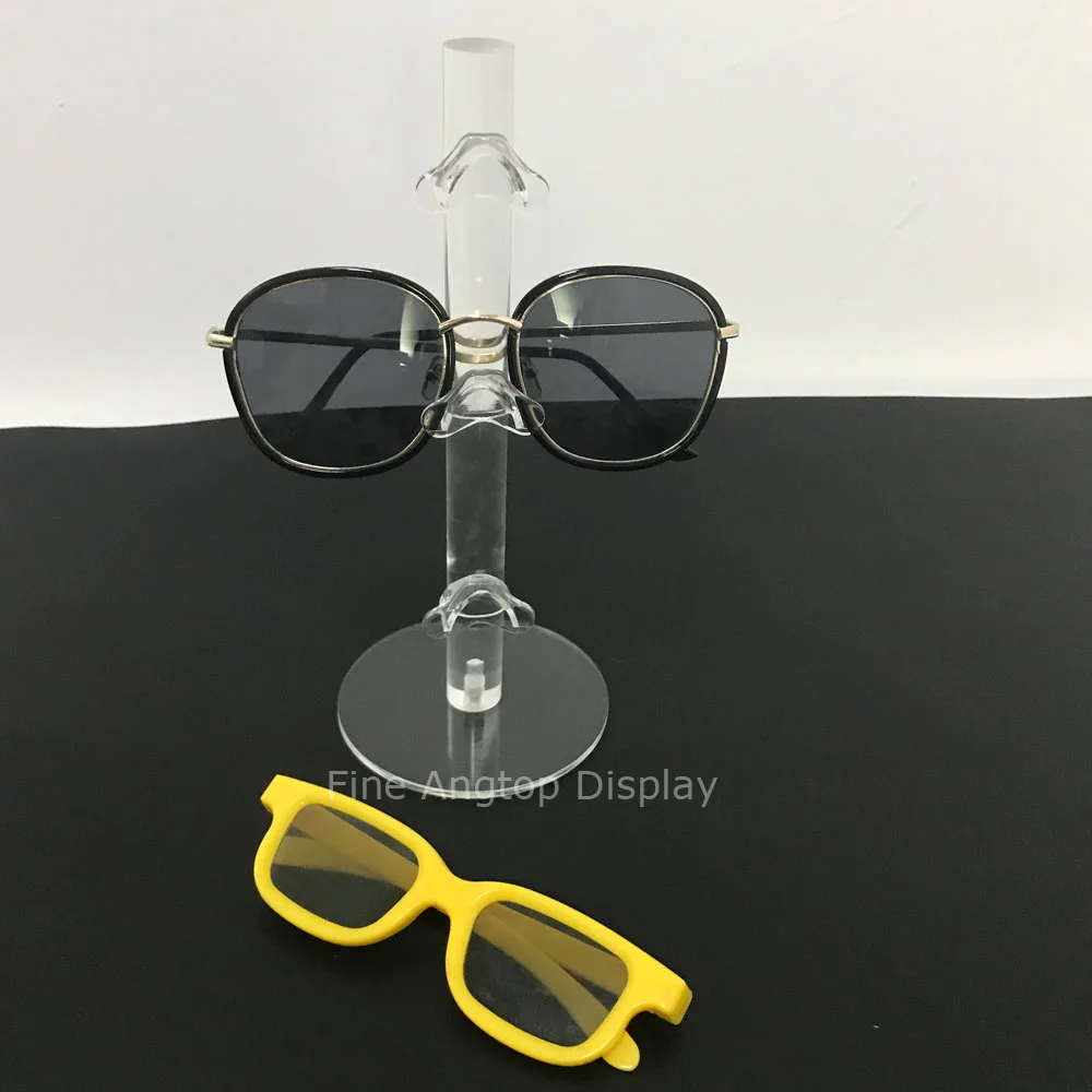 Clear Acrylic 3 Tier Eyeglass Sunglasses Glasses Display Stand Table Counter Top Retail Show Holder