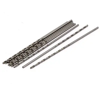 

1.9mm Dia 100mm Length HSS Straight Shank Twist Drill Bit Drilling Tool 10pcs