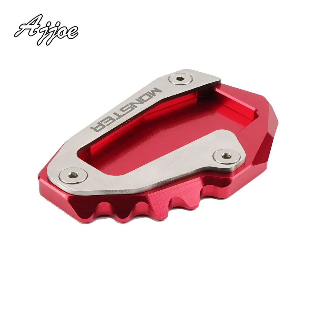 دراجة نارية الجانب حامل الوسادة تمديد القدم لوحة قاعدة ل دوكاتي مونستر 696 795 797 821 1200 1200S #2