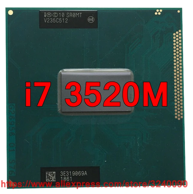 

Original lntel Core i7 3520M SR0MT CPU (4M Cache/2.90GHz/Dual-Core) i7-3520M Laptop processor free shipping