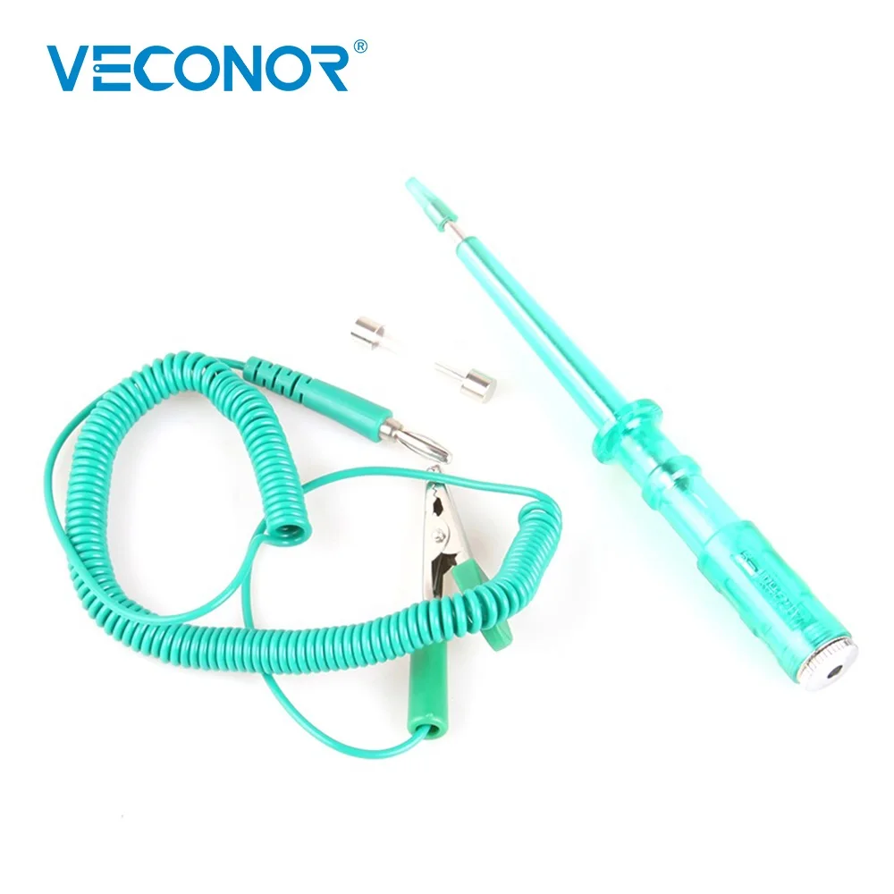 

Green Auto Circuit Tester DC 6V-12V-24 Volts Voltage Gauge Test Pencil Detector Current Measuring Tool