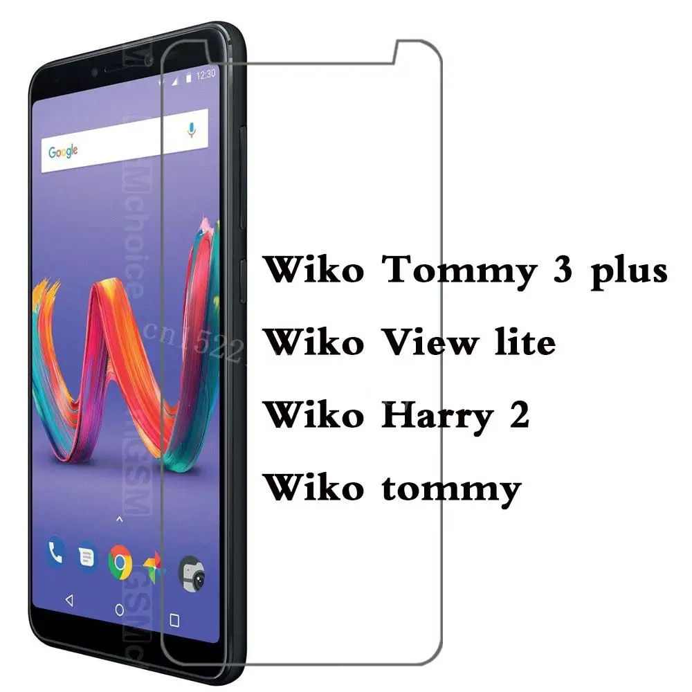 Film Ultrathin Tempered Glass For Wiko tommy View lite Harry 2 Tommy 3 plus Screen Protector Phone Cover Q