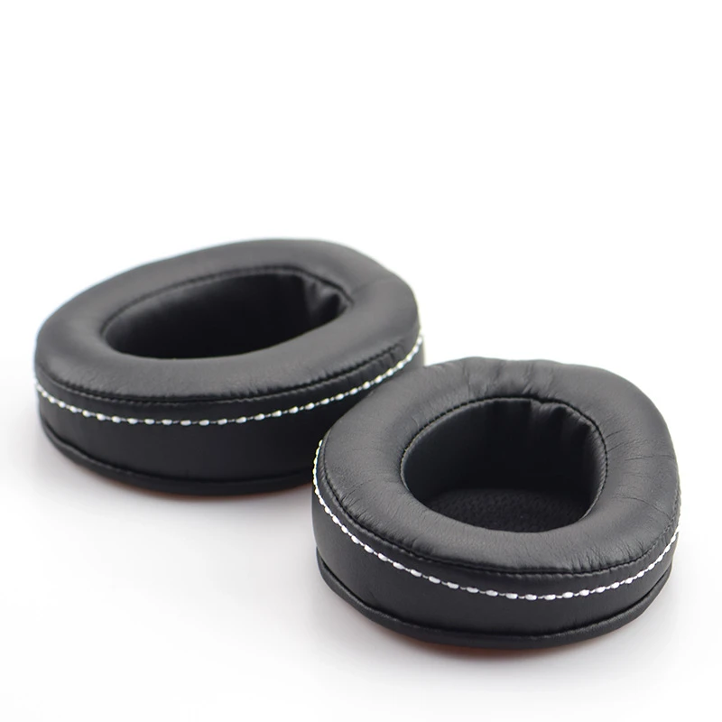Almohadillas de espuma de cuero para auriculares, almohadillas de repuesto para auriculares AH-D600 DENON, de alta calidad, 1,19, 1 par