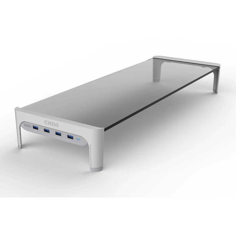 Riser-monitor de Mesa para Notebook Suporte Barra de Espaço Antiderrapante Portas Usb Transmissão de Dados e Carregamento Rápido 501l