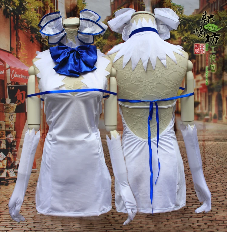 Is It Wrong to Try to Pick Up Girls in a Dungeon? Hestia Bodycon Cosplay Dress Party Costumes dress+tie+gloves+headwears Wig