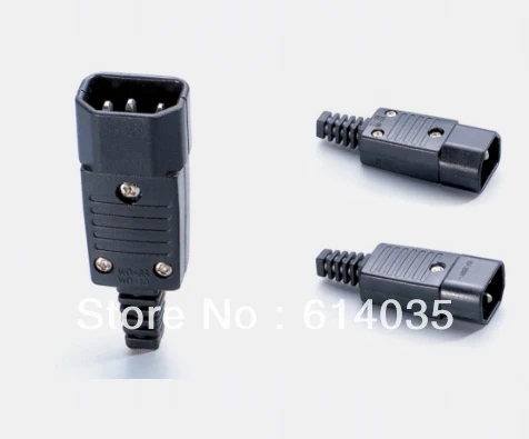 WD-10   Connector socket/industrial plug    IEC 320 C14  AU   AC POWER plug   AC socket  WD-10  Removable